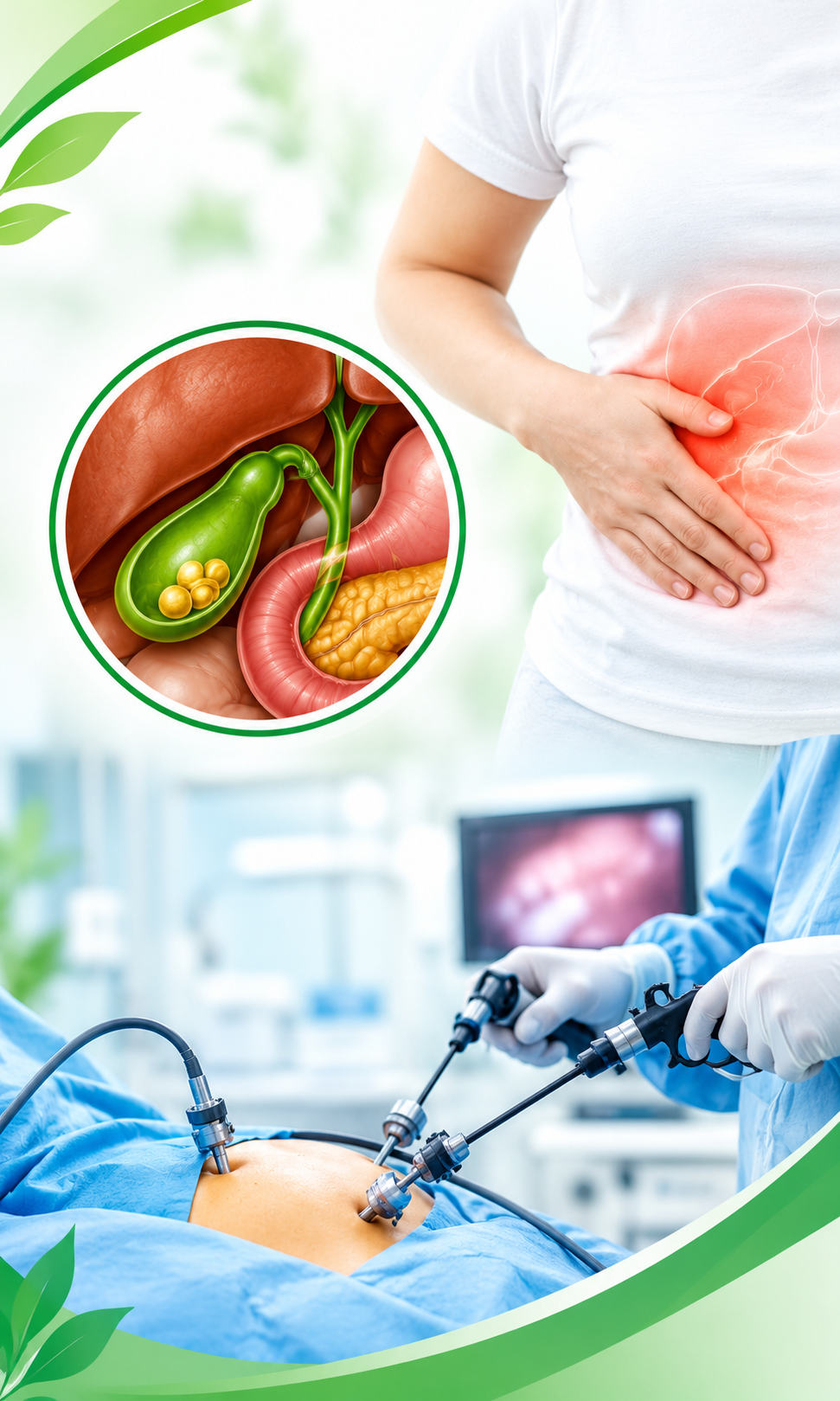 gallbladder surgery medical infographic